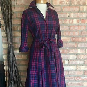 NWT Talbots silk dress 8p